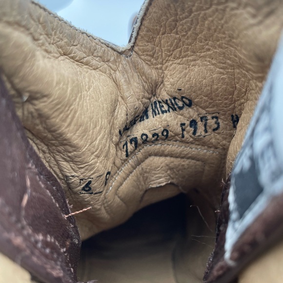 Frye Women's Brown Leather Western Boots - Picture 8 of 8
